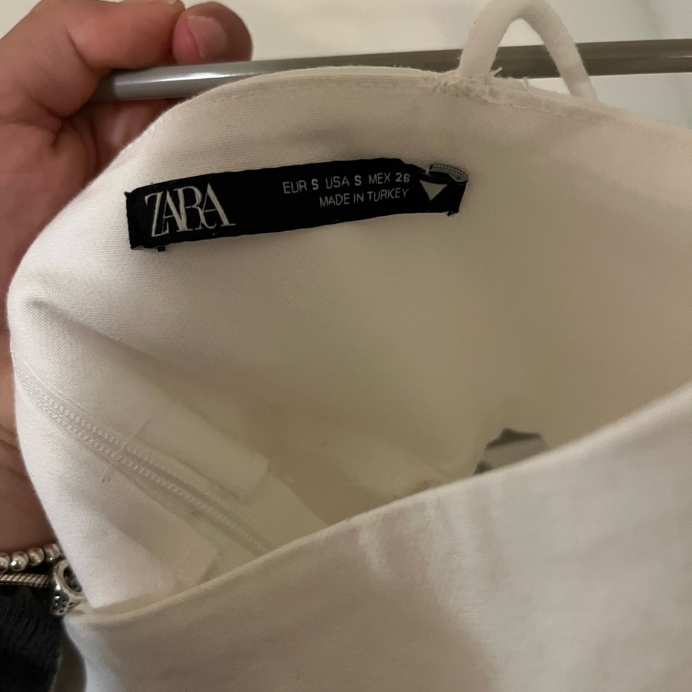 White Zara Mini dress